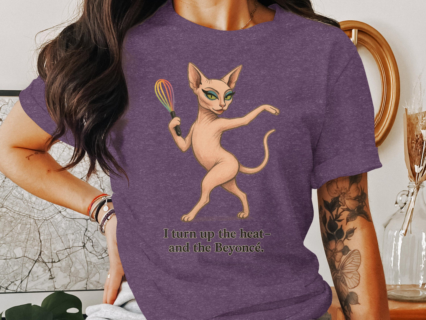 Quirky Cat Design T-Shirt for Fans Unique Product