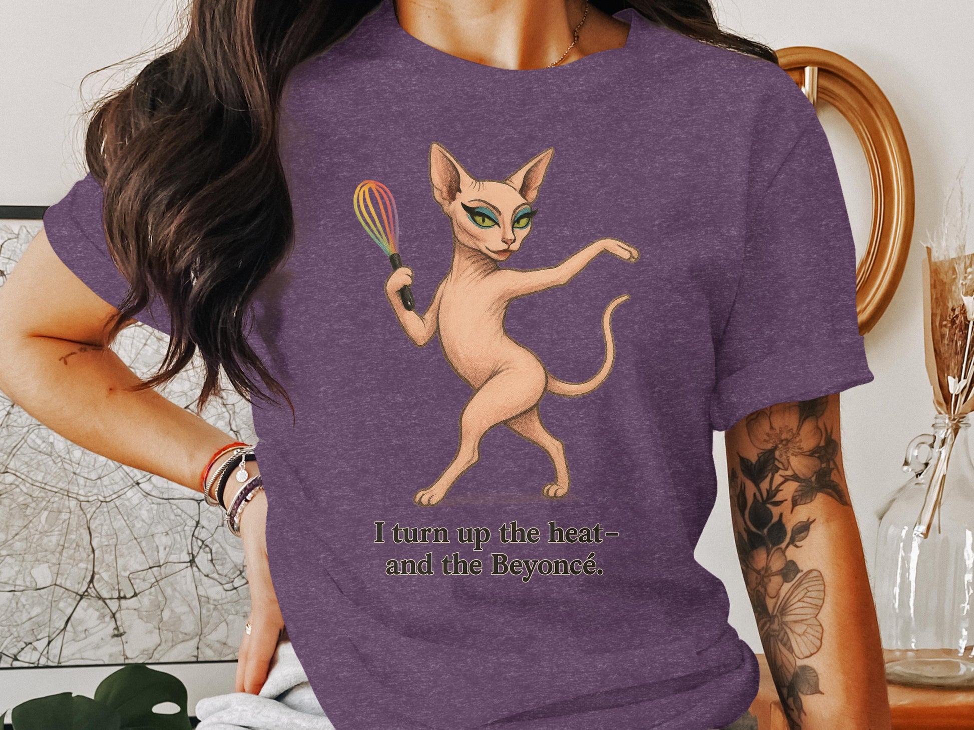 Quirky Cat Design T-Shirt for Fans Unique Product