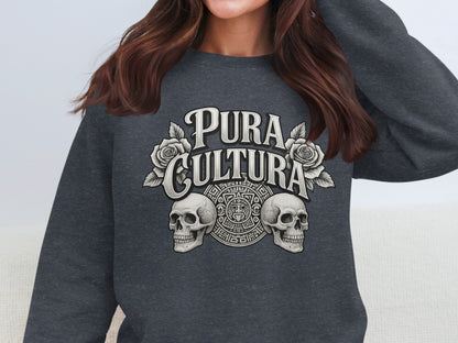 Pura Cultura Skull Design Graphic Sweatshirt product type
