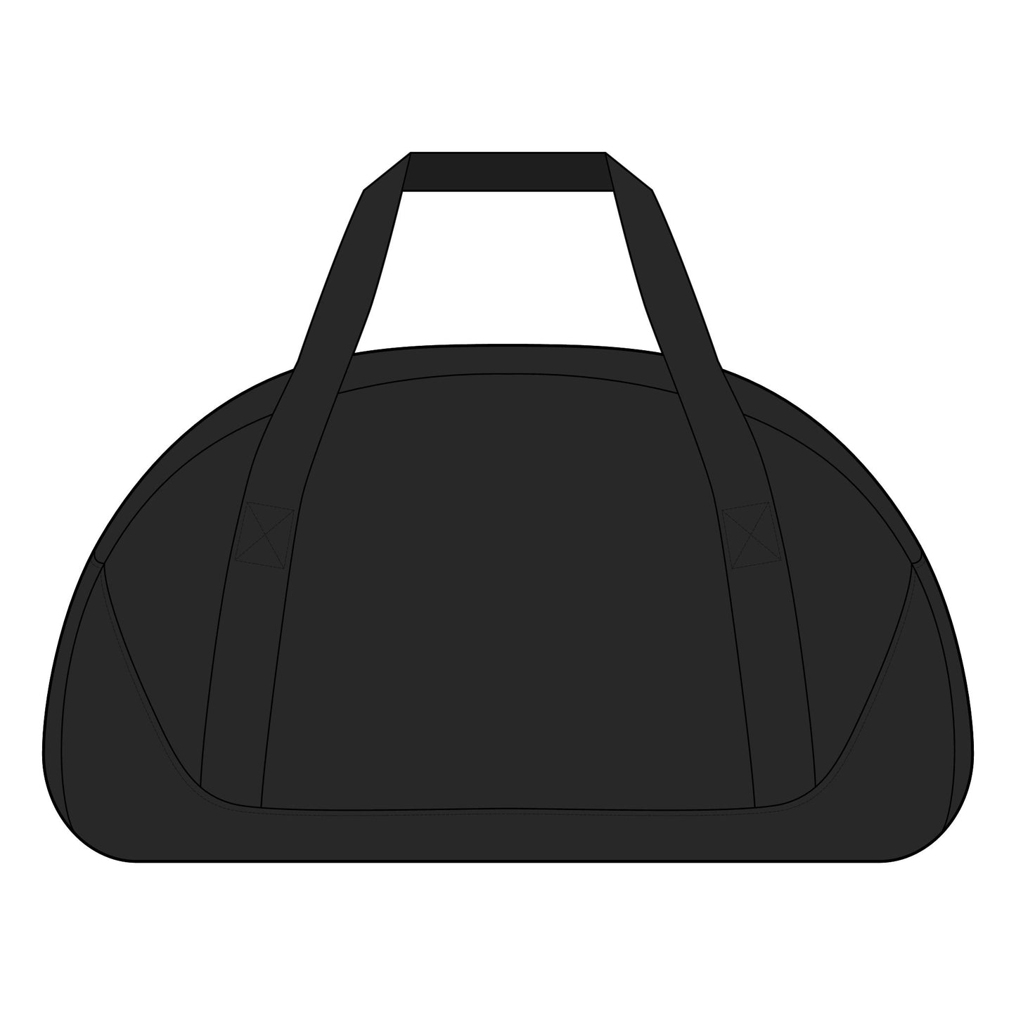 Skull Graphic Duffel – Durable Polyester Canvas Gym Travel Bag With Adjustable Shoulder Strap