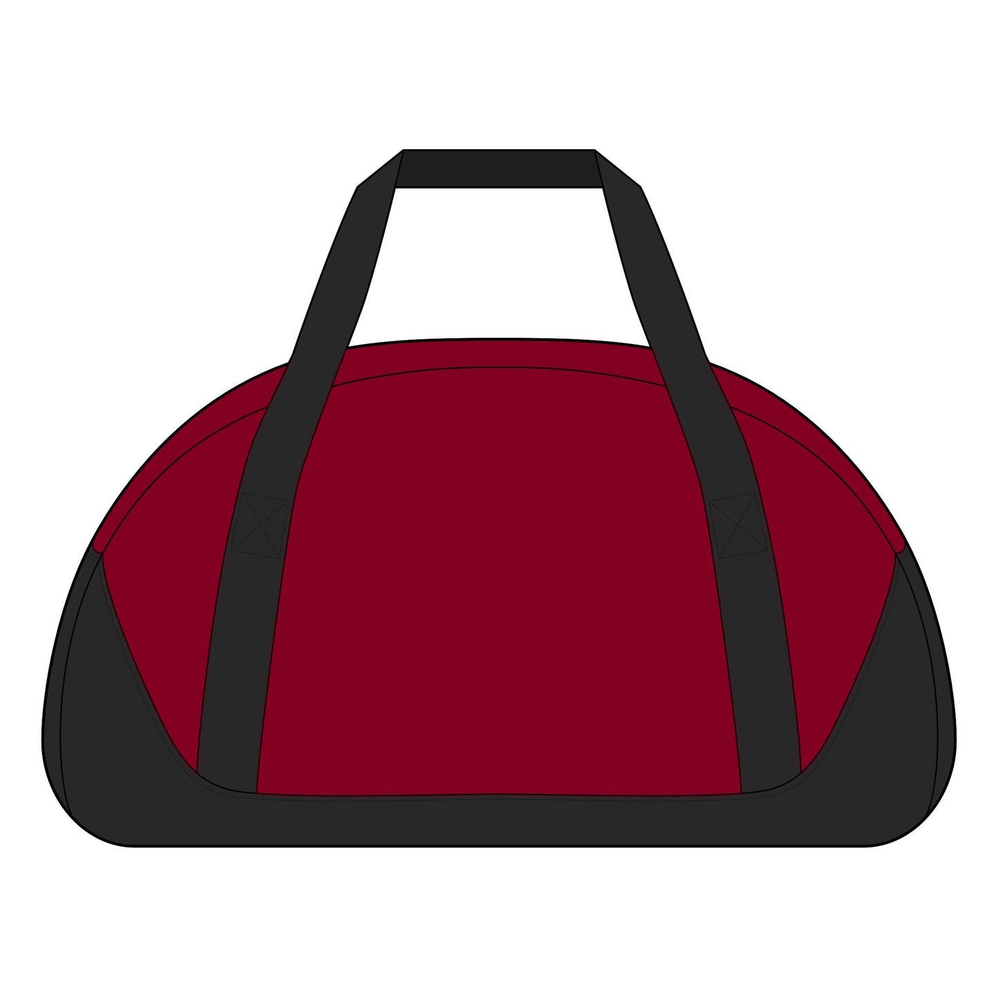 Skull Graphic Duffel – Durable Polyester Canvas Gym Travel Bag With Adjustable Shoulder Strap