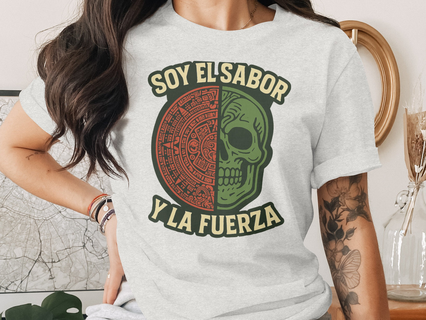 Soy El Sabor Y La Fuerza Graphic T-Shirt product type