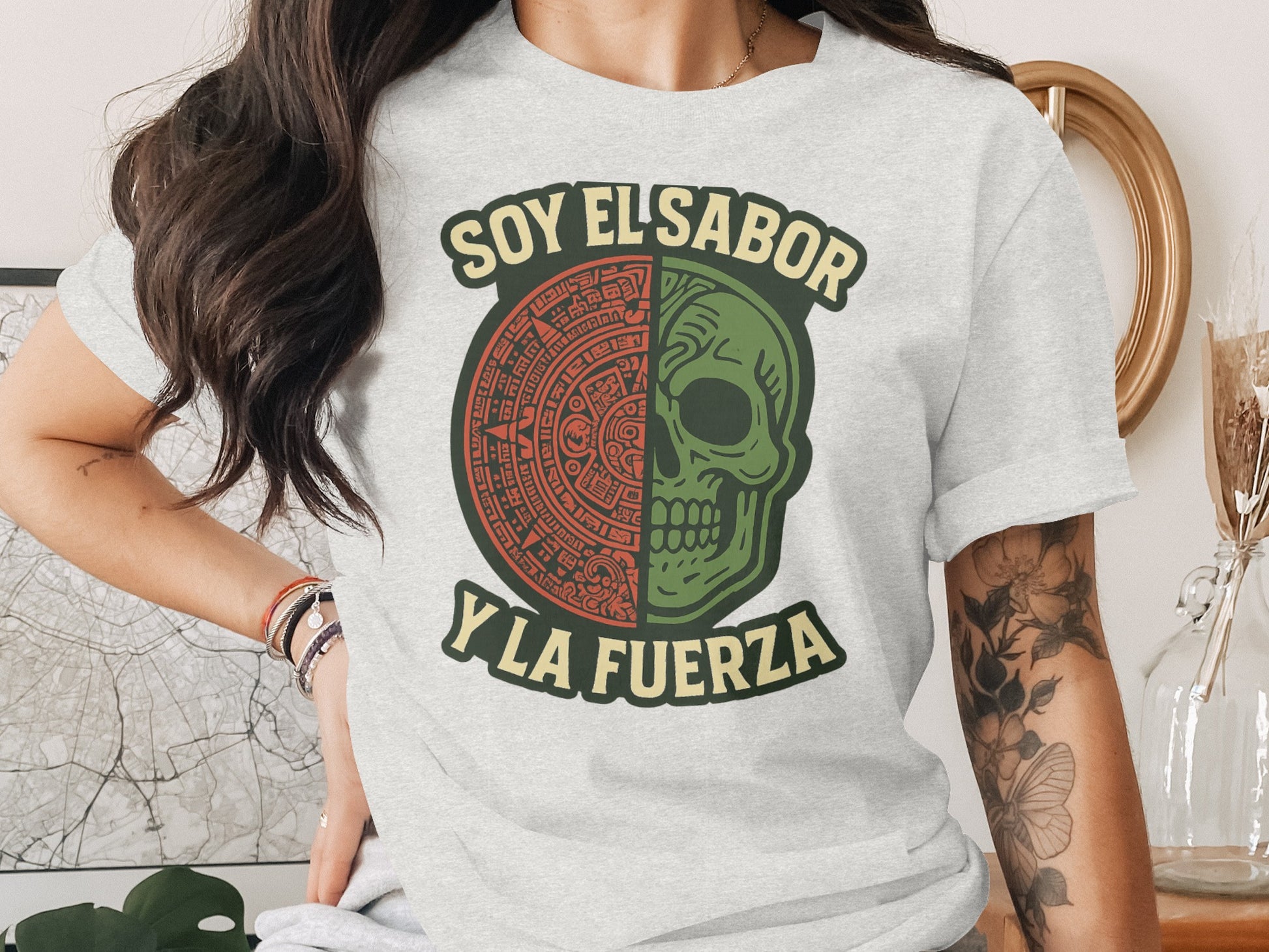 Soy El Sabor Y La Fuerza Graphic T-Shirt product type