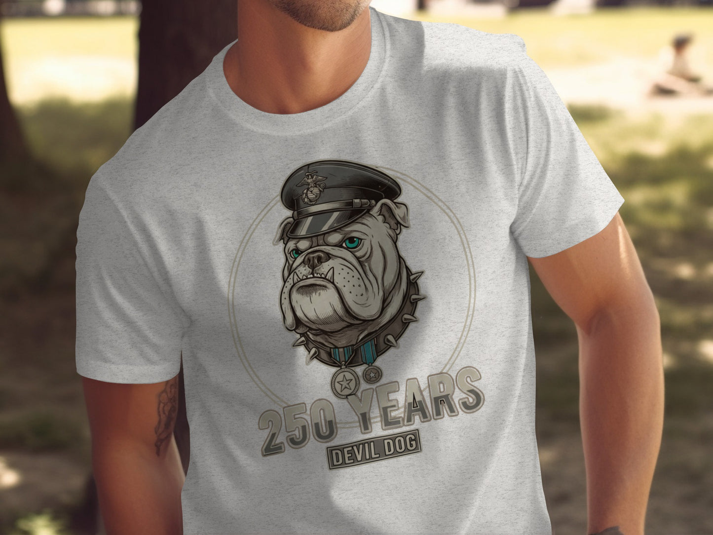250 Years Devil Dog Graphic T-Shirt Product