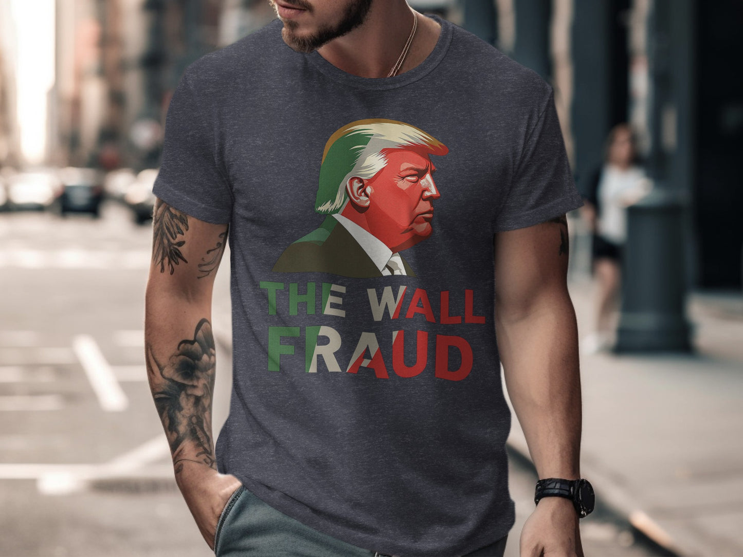 The Wall Fraud Graphic Short Sleeve Shirt product