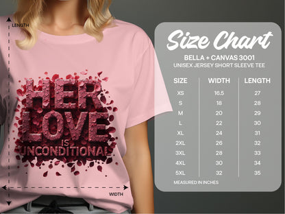 Her Love is Unconditional Design Shirt Product