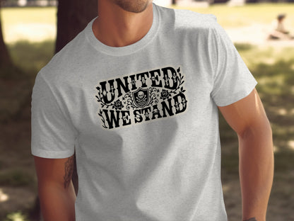 United We Stand Graphic Design Printed T-shirt
