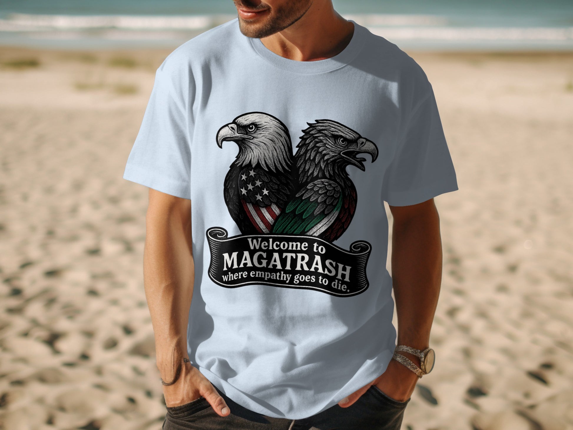 Welcome to MAGATRASH where empathy goes to die product type