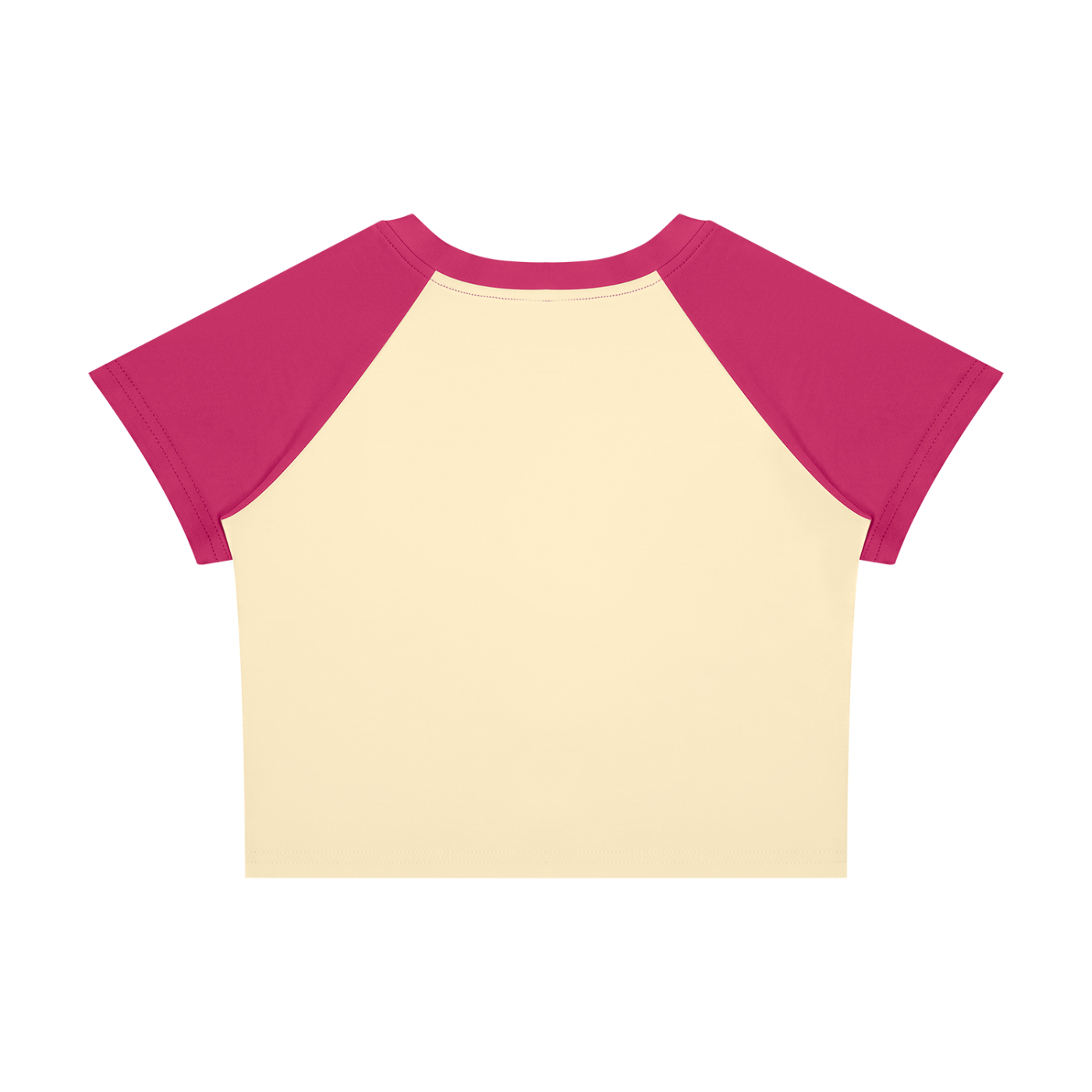 Antifa Funny Crop Tee Women’s Raglan Color Block Baby T-Shirt