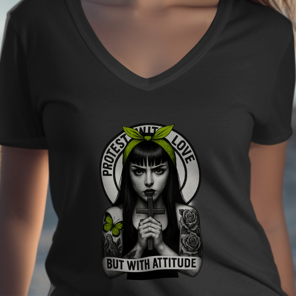 Protest With Love But With Attitude Shirt product type