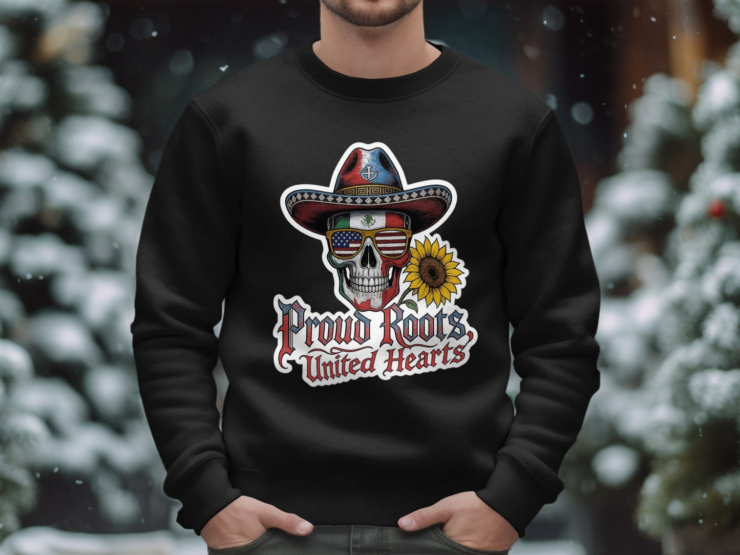 Proud Roots United Hearts Skull Print Clothing product type