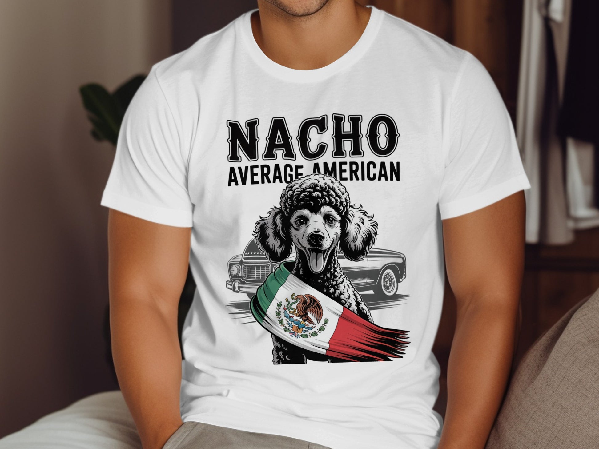 Nacho Average American Dog T-Shirt Graphic product