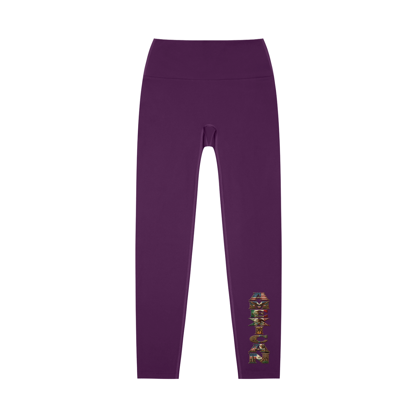 AMEXICAN Top Quality High-Waisted Yoga Leggings | Show Your Roots