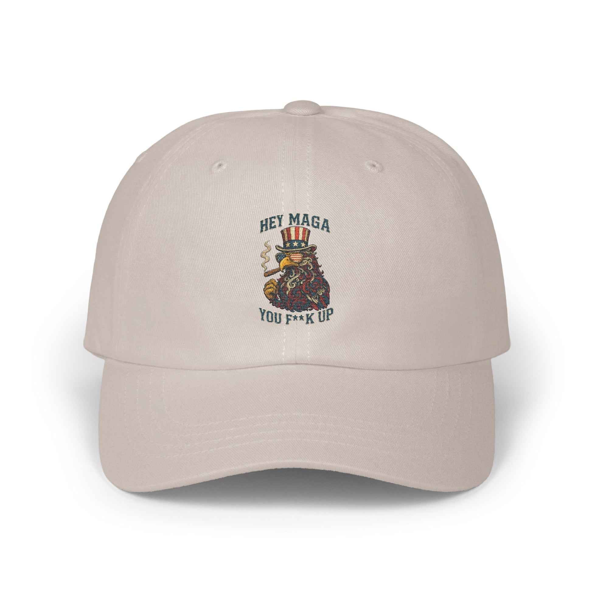 Message Embroidered Dad Hat Casual Adjustable Cap product