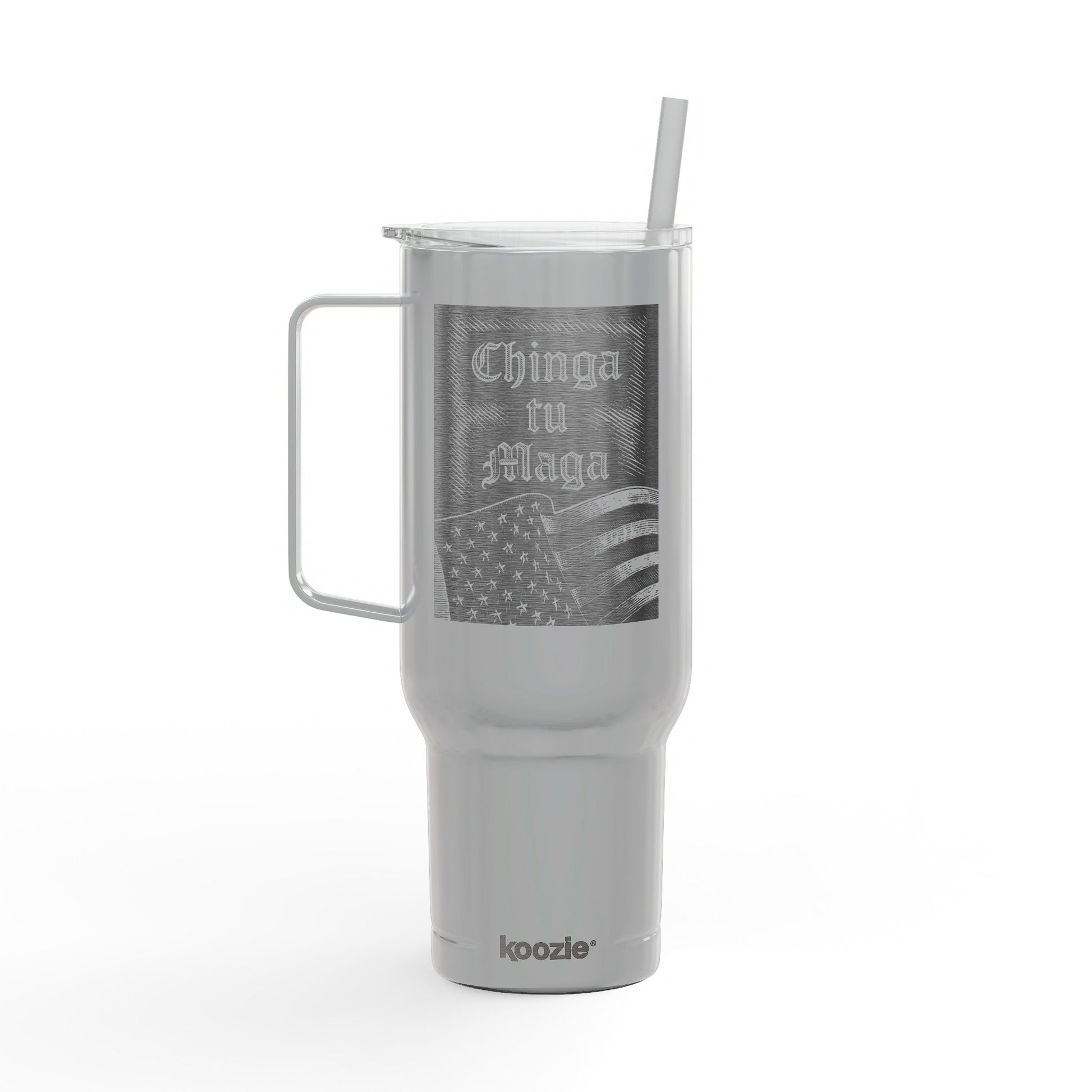 Chinga Tu Fuga Insulated Travel Mug Drinkware product