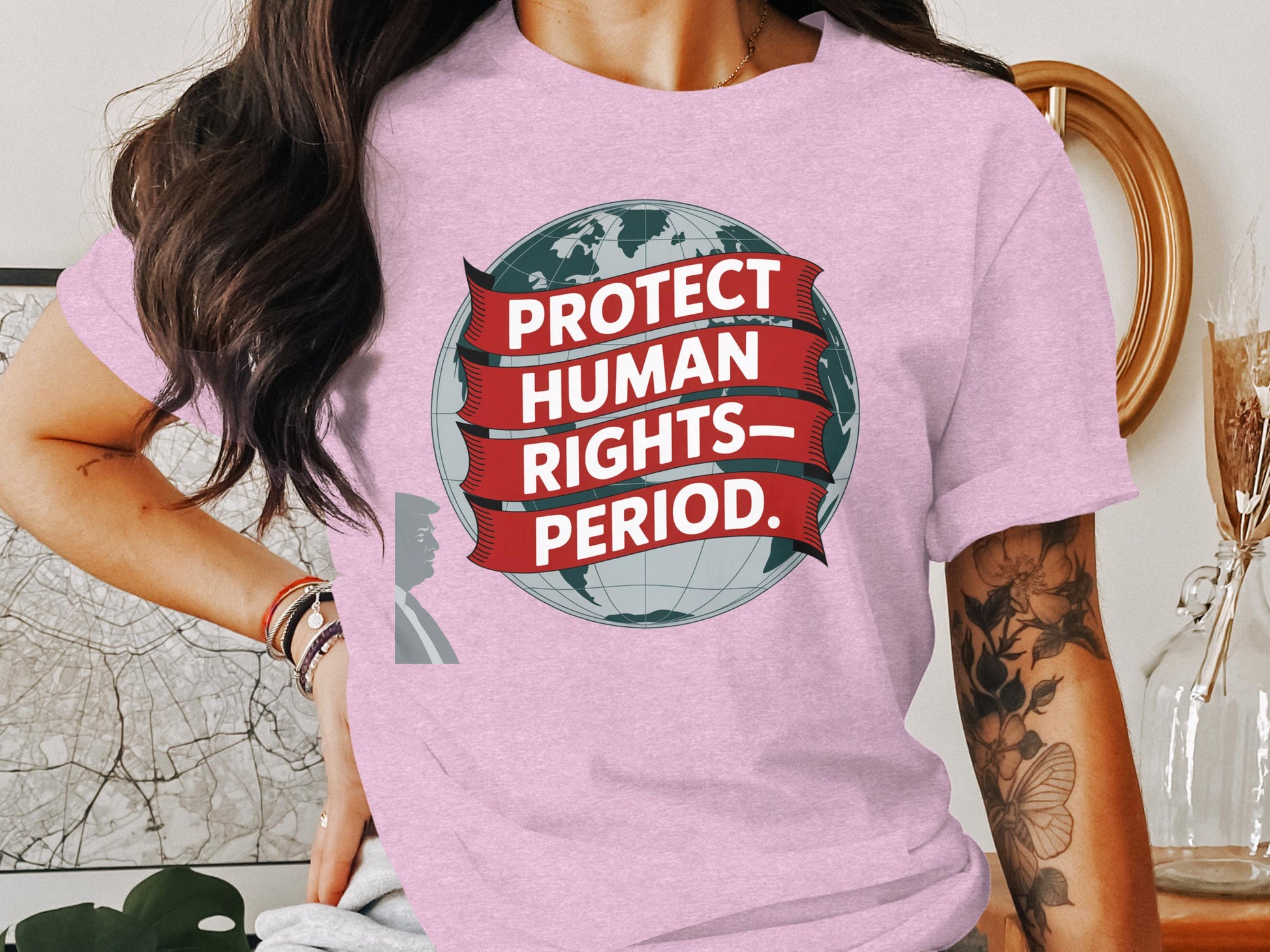 Protect Human Rights Period Graphic Tee product type