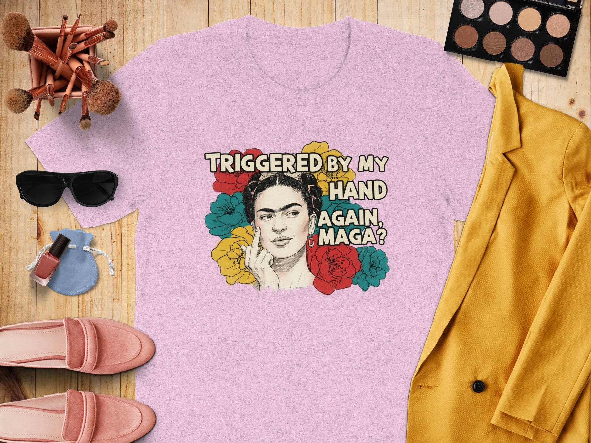 Triggered By My Hand Again Maga Shirt
