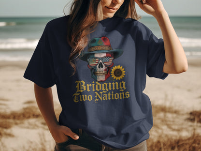 Bridging Two Nations Graphic Tee Casual product type