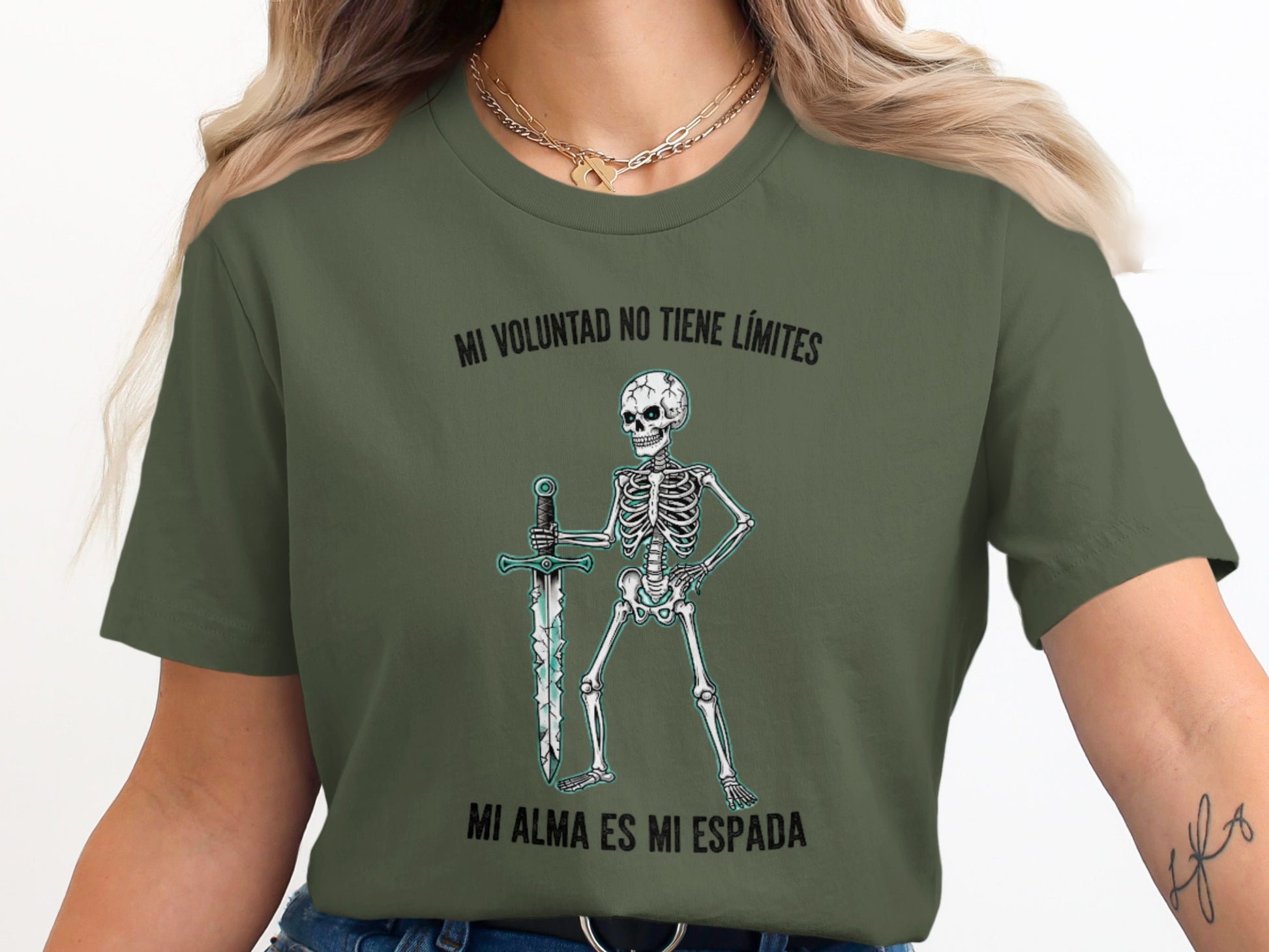 Mi Voluntad No Tiene Límites Graphic Unisex T-shirt