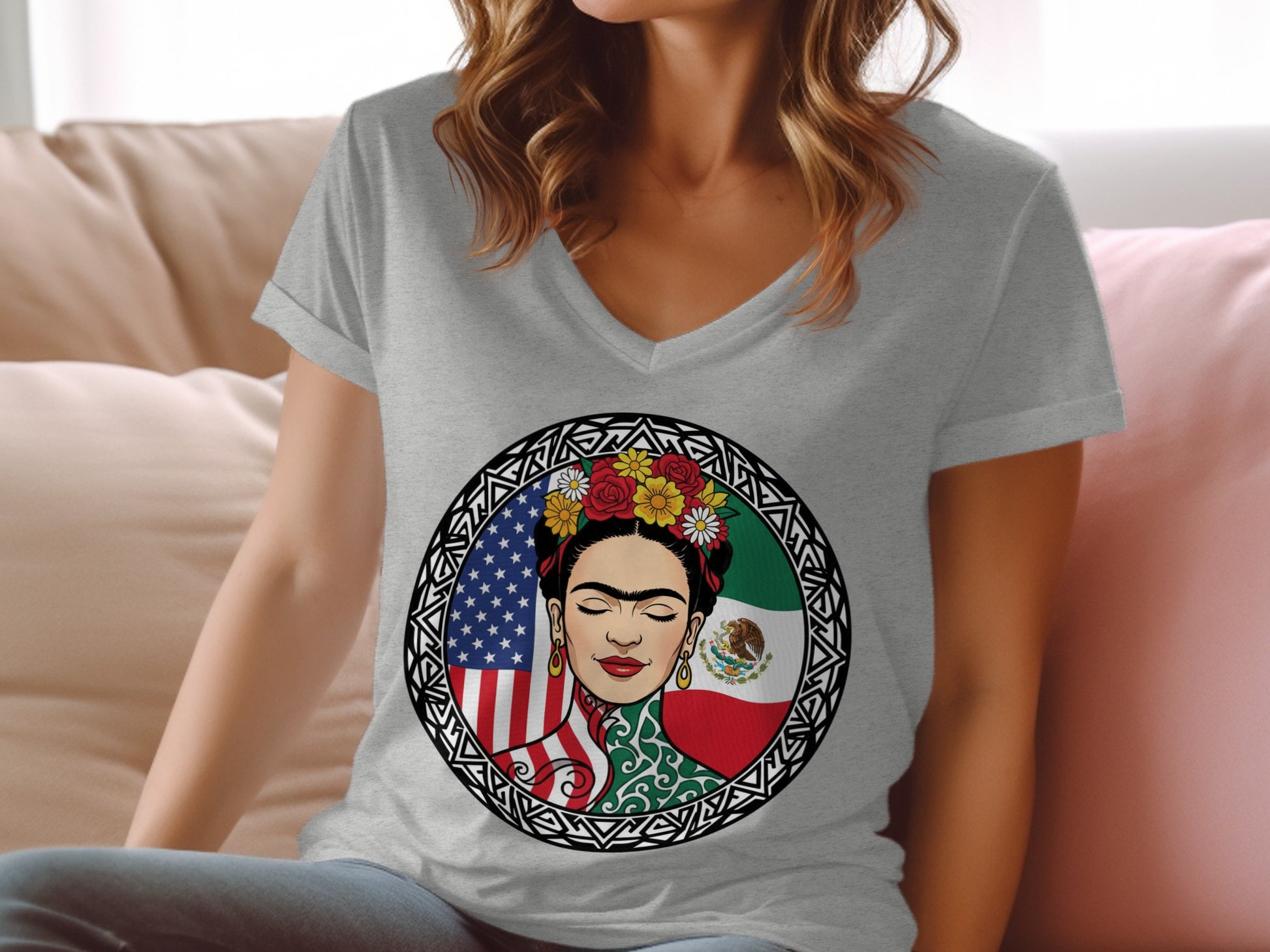 Patriotic Artistic Fashion Statement T-shirt
