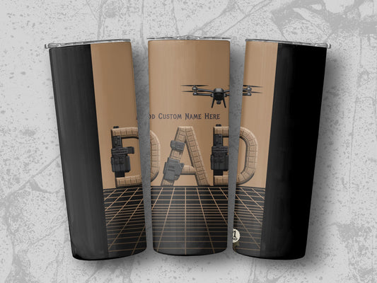 Dad Unique Tumbler Design Customizable Gift product type