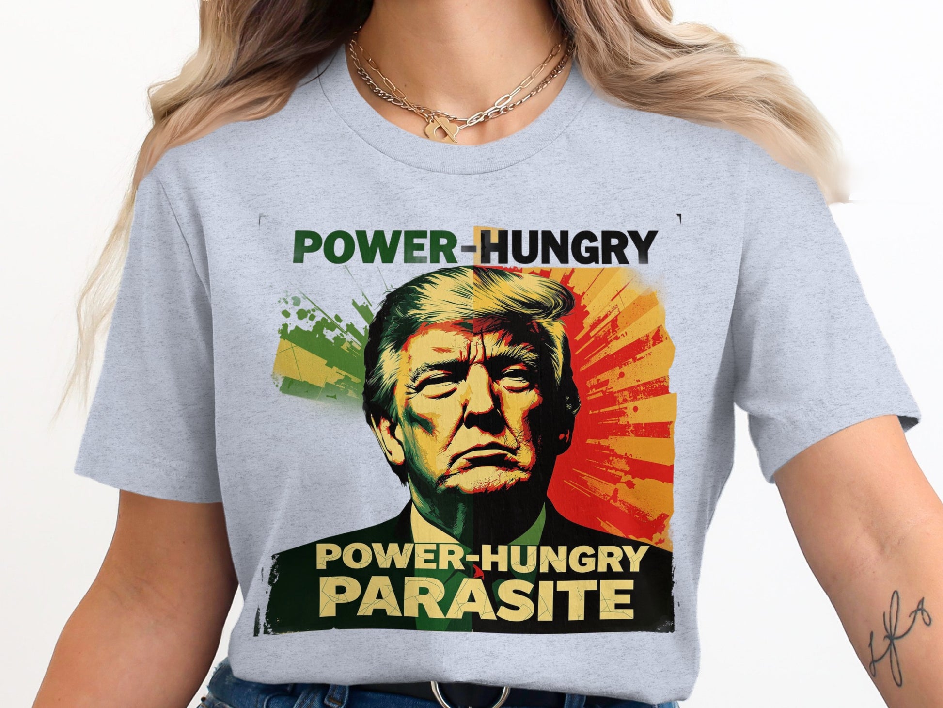Power-Hungry Parasite Graphic T-Shirt product type