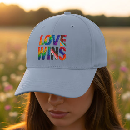 Love Wins Rainbow Design Baseball Hat product