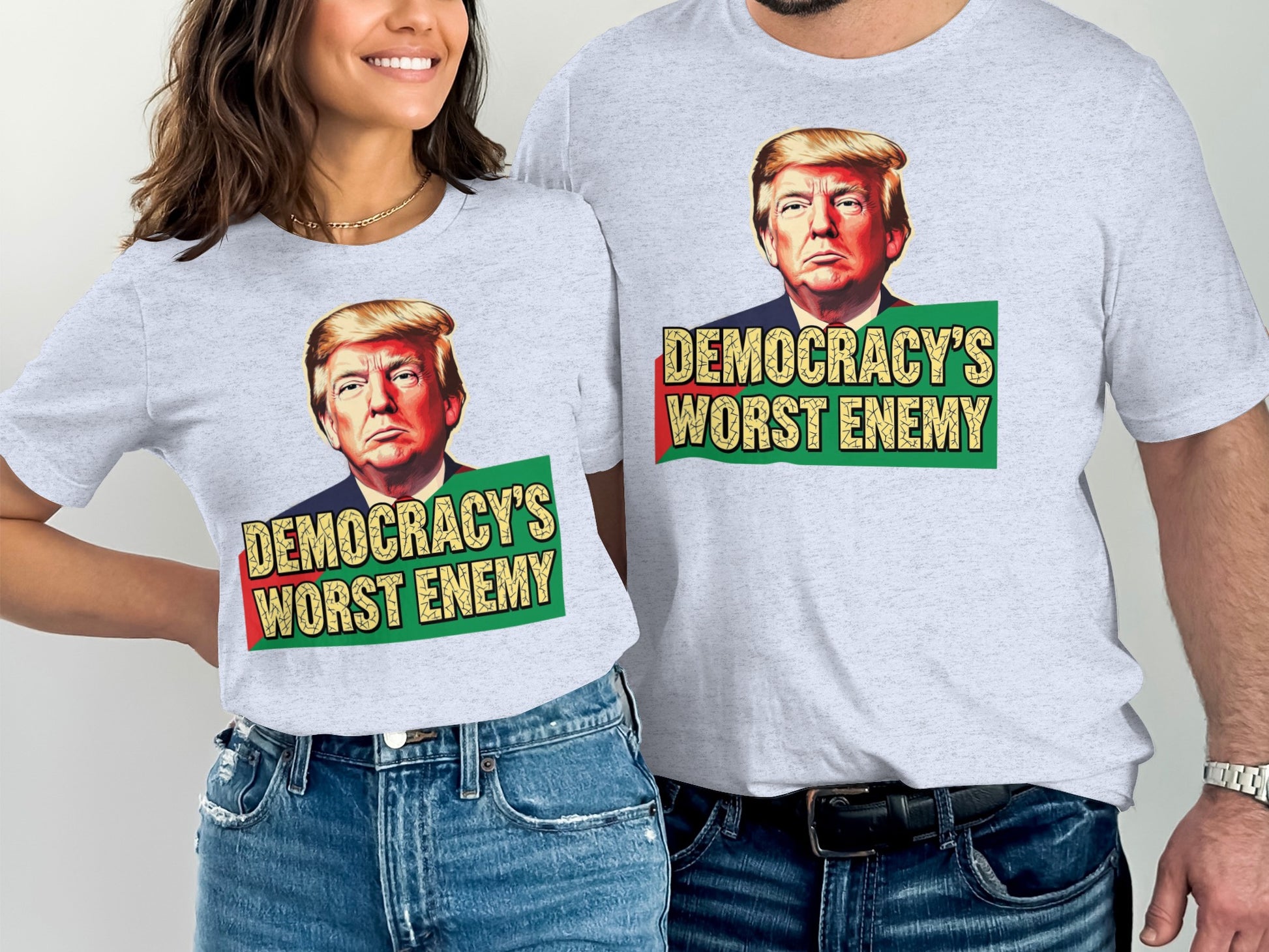 Democracy's Worst Enemy Graphic Tee Shirt product type