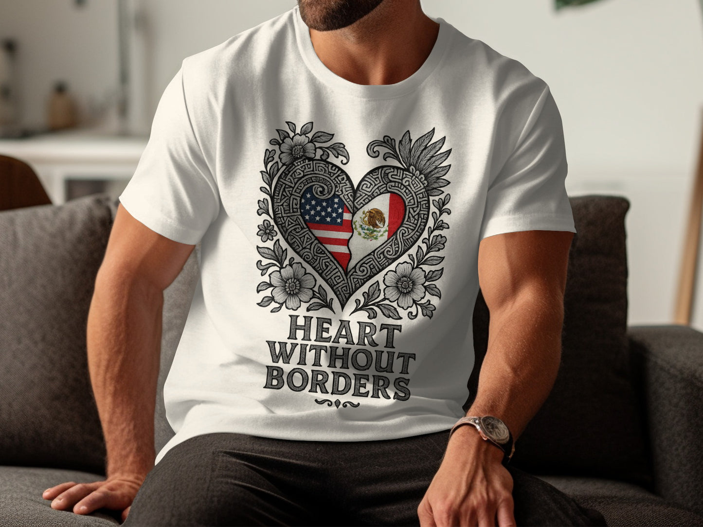 Heart Without Borders T-Shirt Product