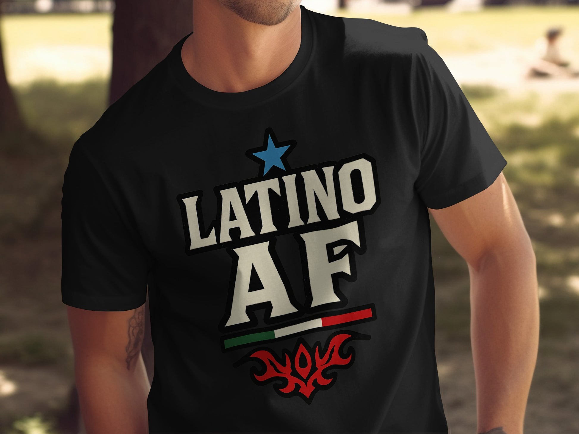 Latino AF Graphic Tee for Unmatched Style product