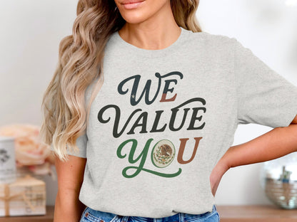 We Value You Graphic T-Shirt product type