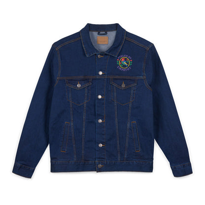 Embroidered Unisex Denim Jacket - Express Yourself with Unique Stitching, Casual Streetwear, Summer Festivals, Gifts for Trendsetters, [...]