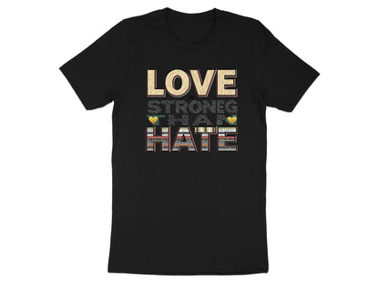 Love Strong Hate Graphic Statement Shirt product