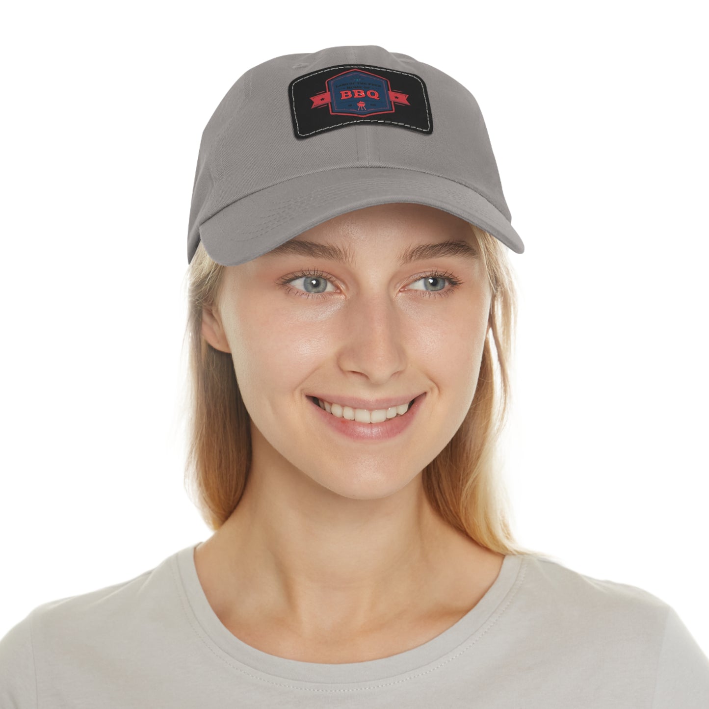 BBQ Dad Hat with Leather Patch - Perfect Gift for Grill Enthusiasts