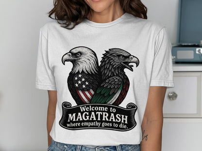 Welcome to Magatrash Eagles Printed T-shirt product