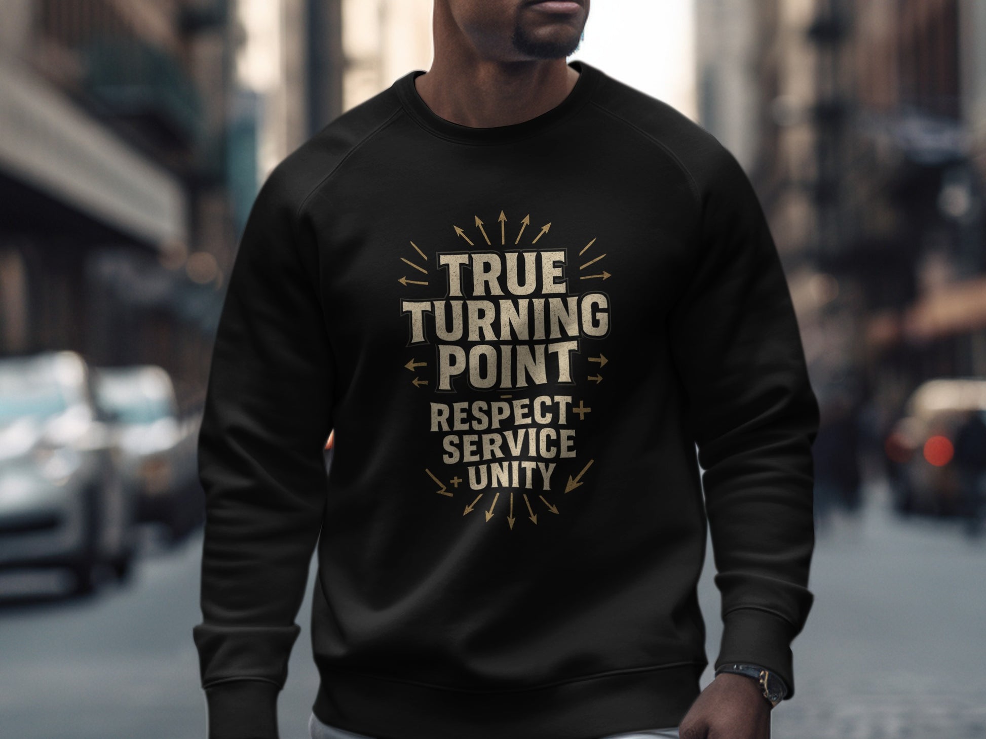 True Turning Point Respect Service Unity Sweatshirt Product