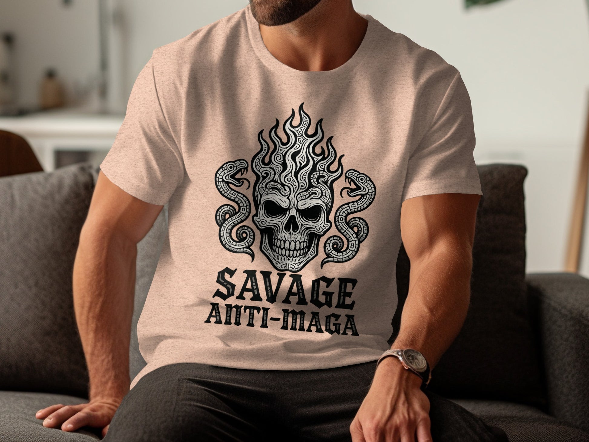 Savage Anti-Maga Graphic T-Shirt Product