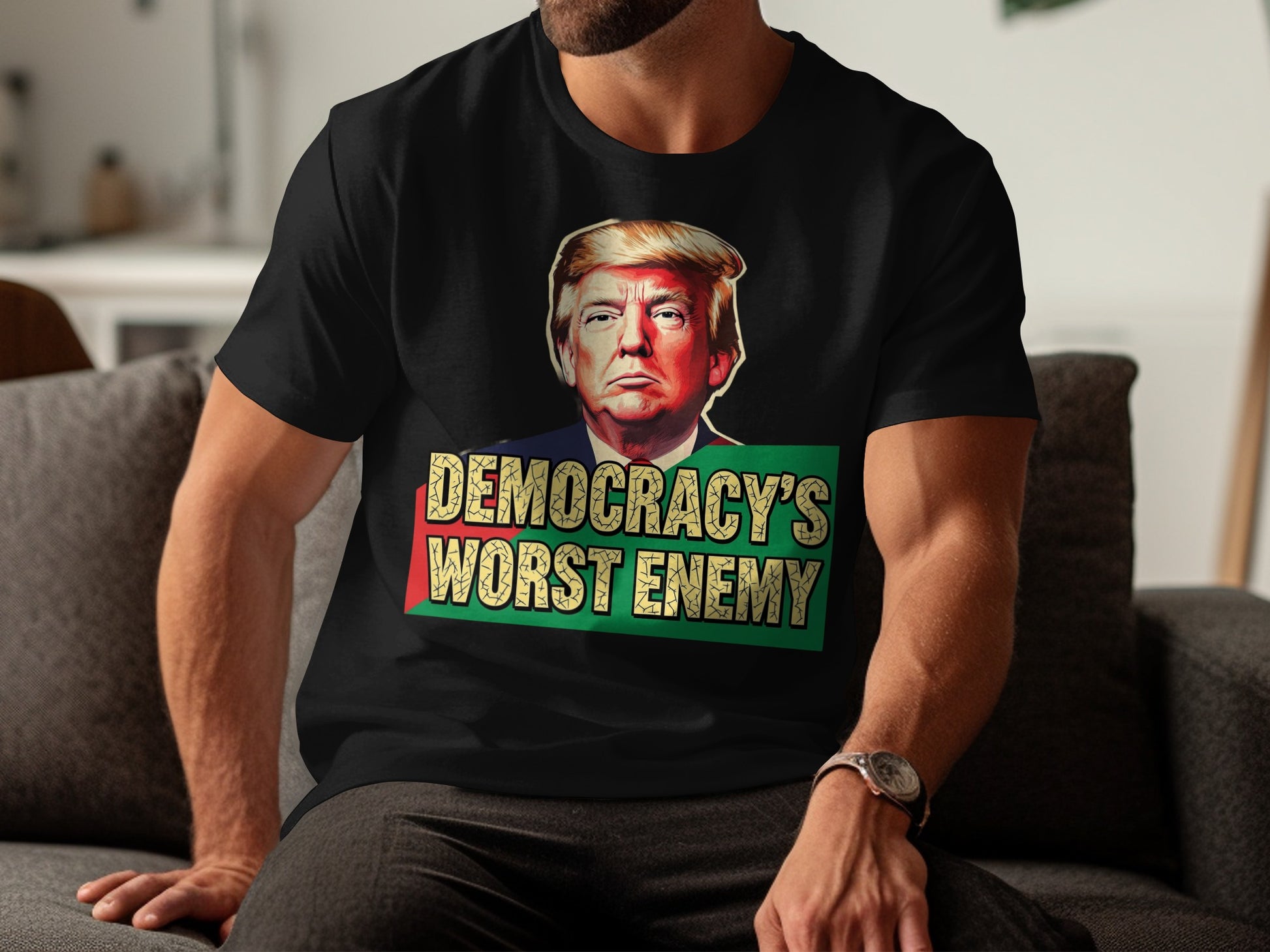 Democracy's Worst Enemy Graphic T-shirt product type