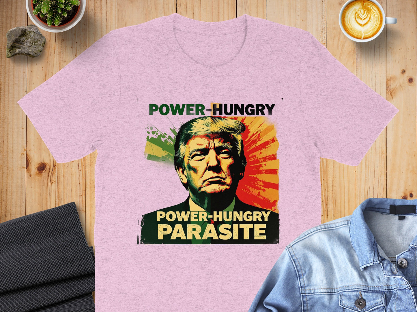 Power-Hungry Parasite Graphic Tee Shirt product type