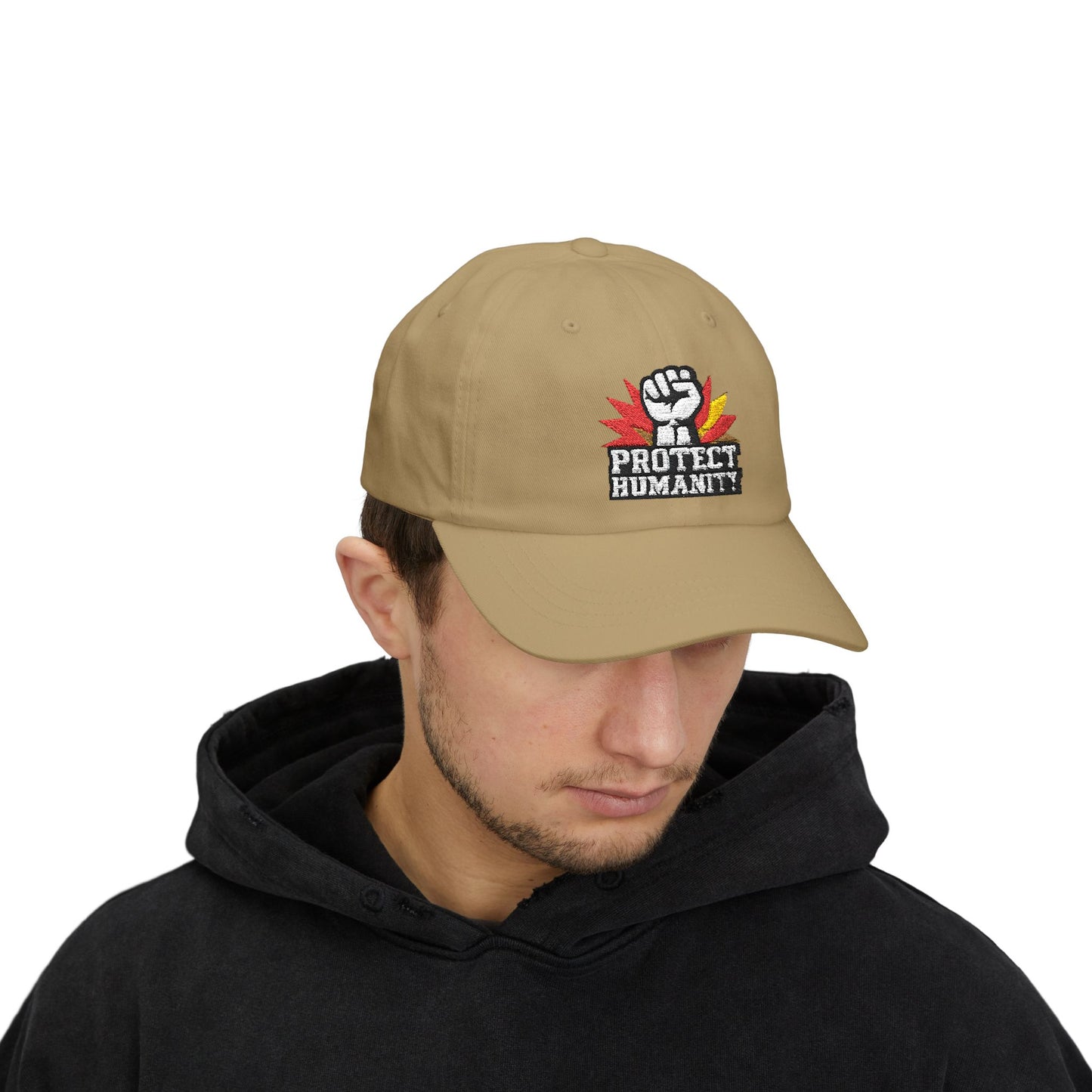 Anti Trumpt Hat Protect Humanity Hat, Baseball Cap, Gift for Activists, Unisex Adjustable Hat, Everyday Wear