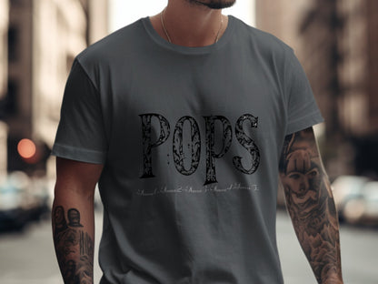 Pops Graphic Print Casual Wear T-shirt for Men Product