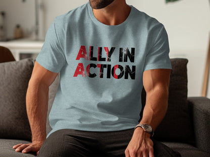 Ally in Action Bold Graphic T-Shirt
