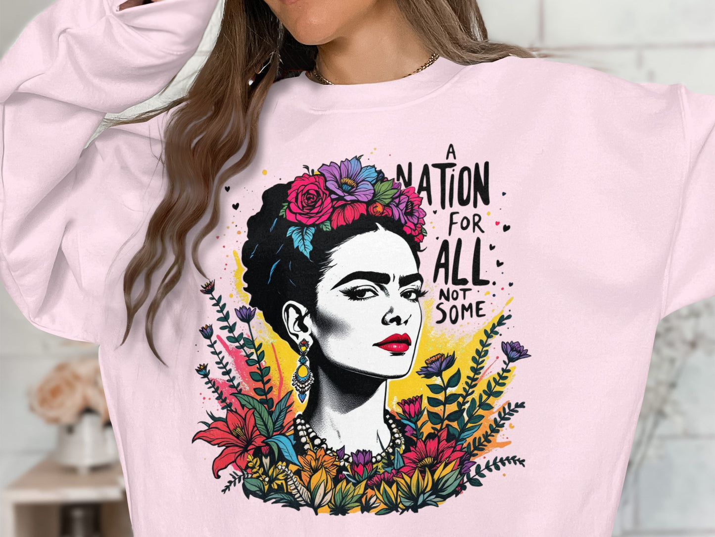 A Nation For All Not Some Artistic Sweatshirt