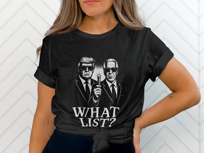 What List Graphic T-Shirt Funny Parody Trendy product