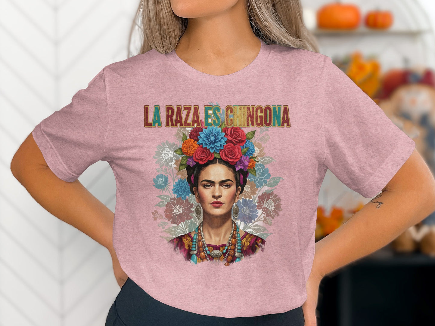 La Raza Es Chingona Graphic Tee Shirt Product