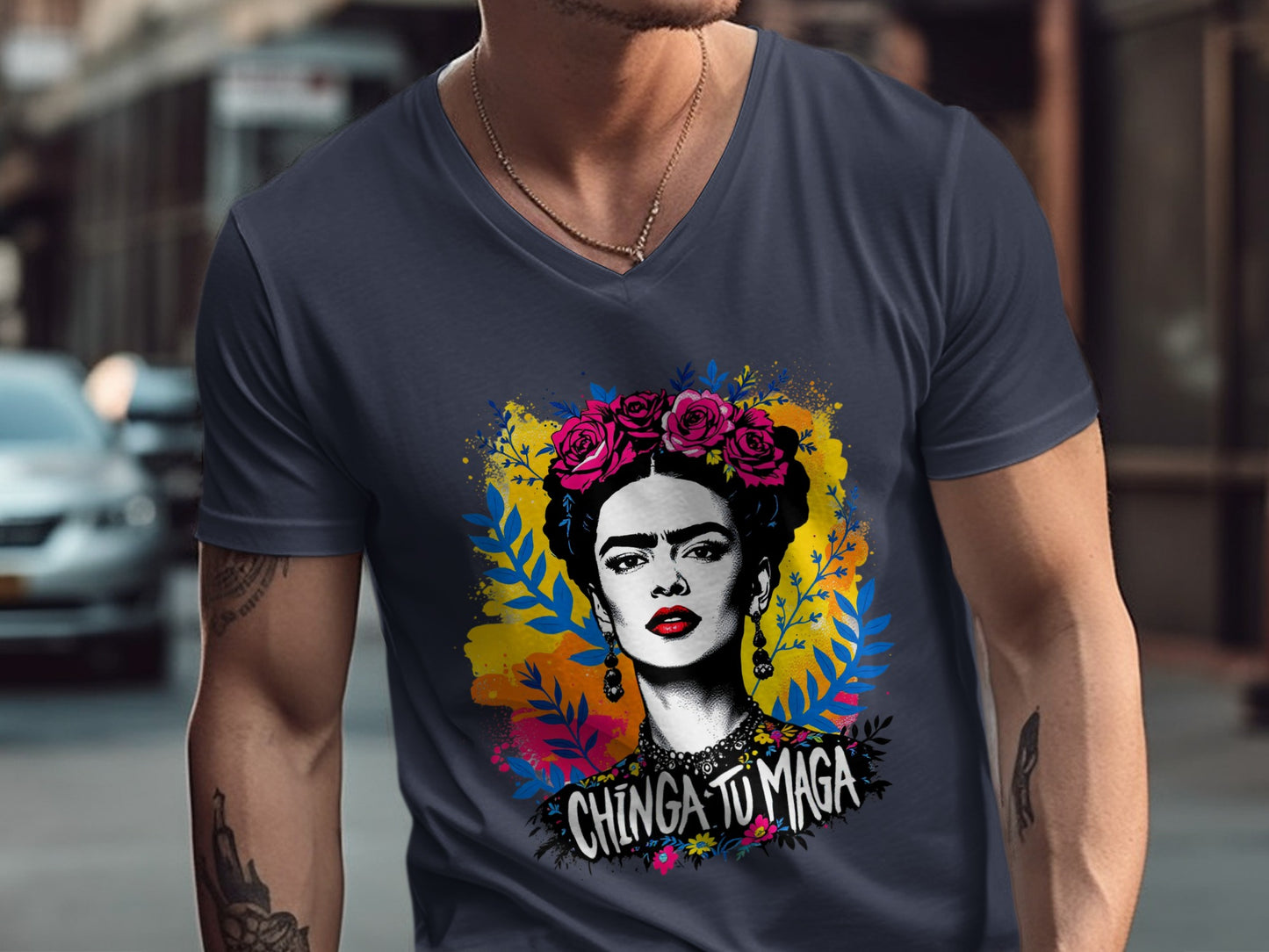 Chinga Tu Maga Graphic Frida Kahlo Inspired Shirt