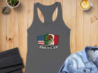 Proud to be AMEXICAN Graphic Women's Tank Top product