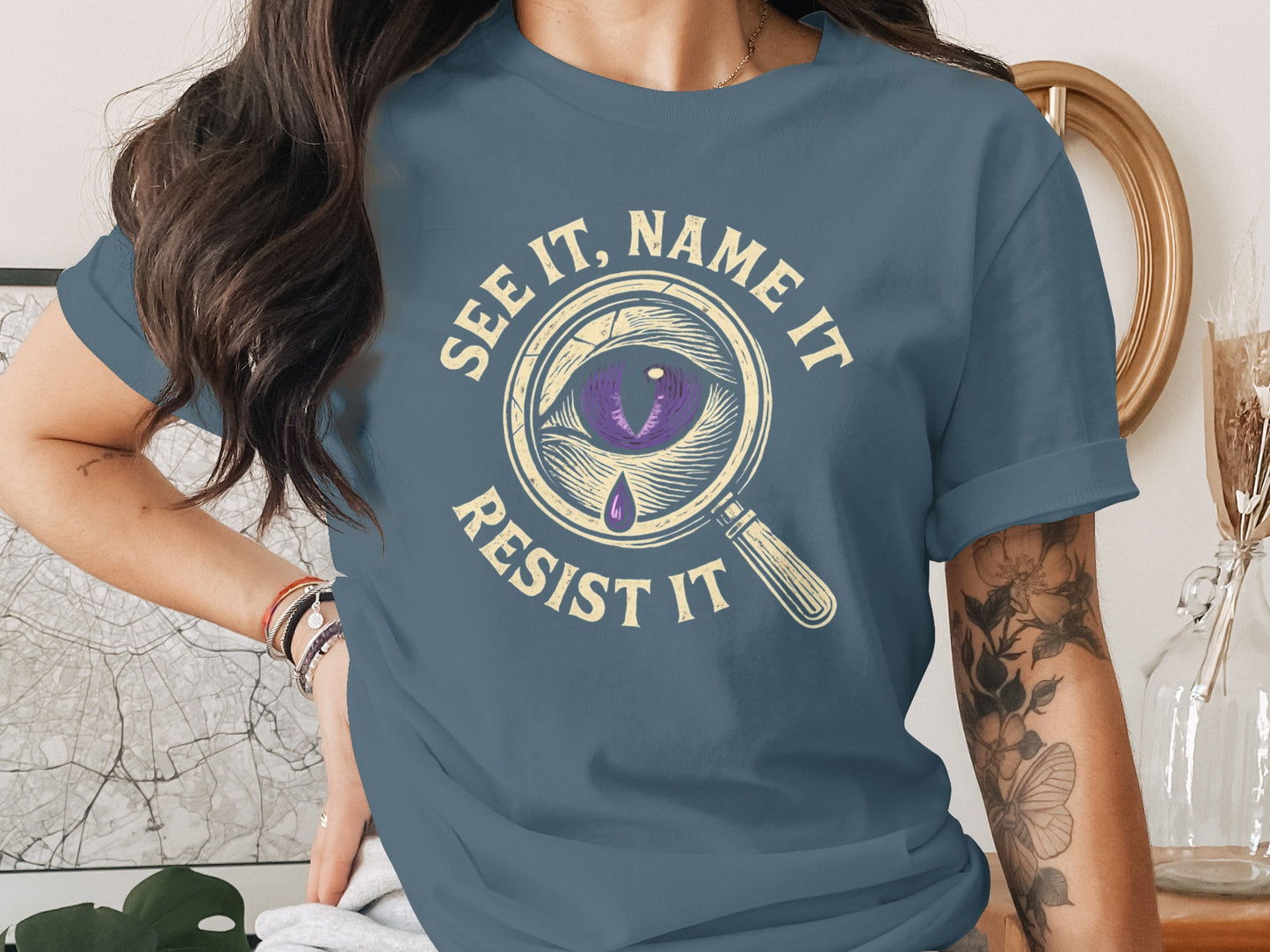 See It Name It Resist It Graphic Tee