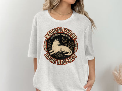 Radicalized by Basic Decency Graphic Tee product