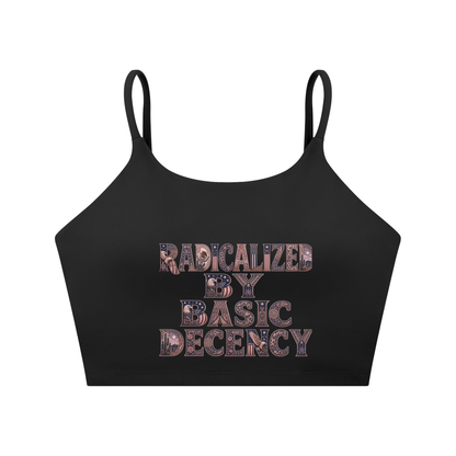 Spaghetti Strap Yoga Sports Bra